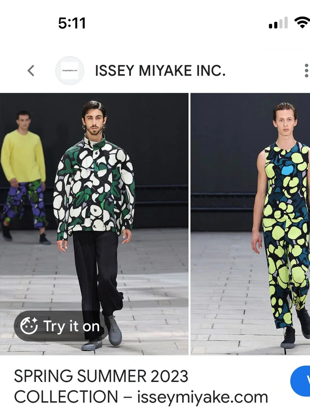 2023 Homme Plissé Issey Miyake 